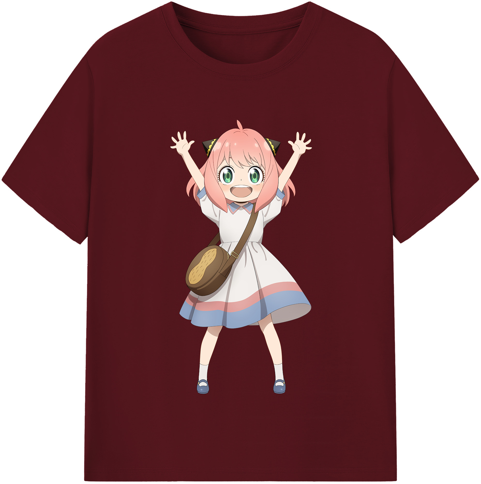 （画像用） SPY×FAMILY间谍家家酒 綿100％半袖Tシャツ（フロントプリント）